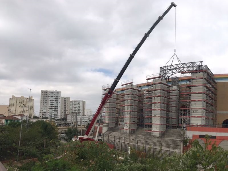 Projeto Estrutural - Fachada Metálica da Igreja Deus é Amor